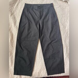 Barrel Leg Cotton Blend Pant by J. Crew